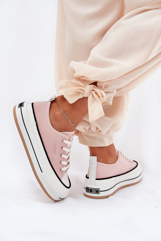 Zapatos de mujer Big Star NN274207 color rosa