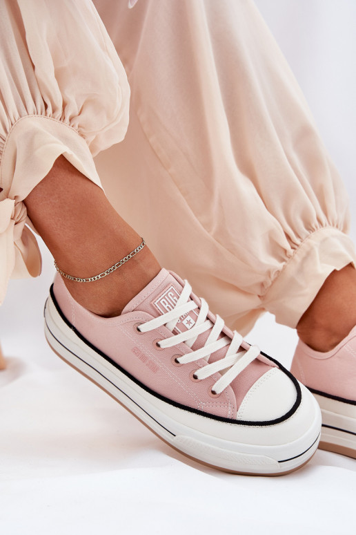 Zapatos de mujer Big Star NN274207 color rosa