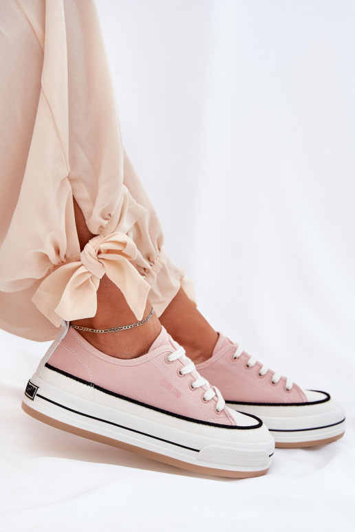 Zapatos de mujer Big Star NN274207 color rosa