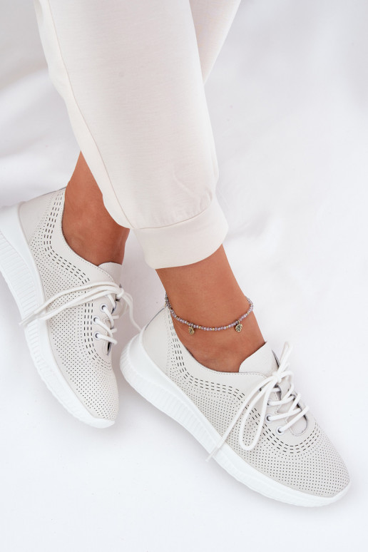 Piel zapatillas Femenino Vinceza 41472 el color blanco Piel zapatillas Femenino Vinceza 41472 el color blanco