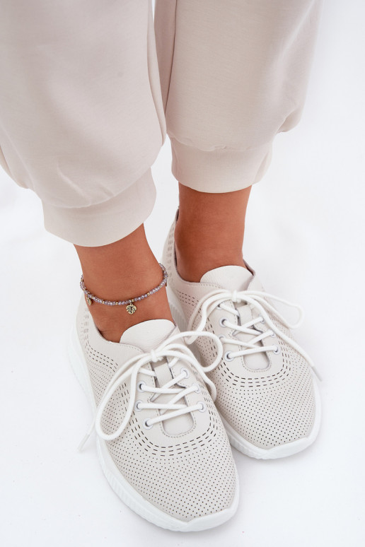 Piel zapatillas Femenino Vinceza 41472 el color blanco Piel zapatillas Femenino Vinceza 41472 el color blanco