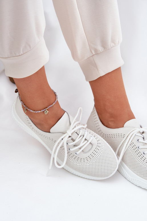 Piel zapatillas Femenino Vinceza 41472 el color blanco Piel zapatillas Femenino Vinceza 41472 el color blanco