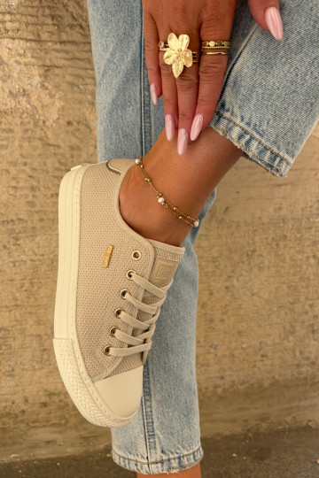  Zapatos de ocio Big Star RR274767 beige