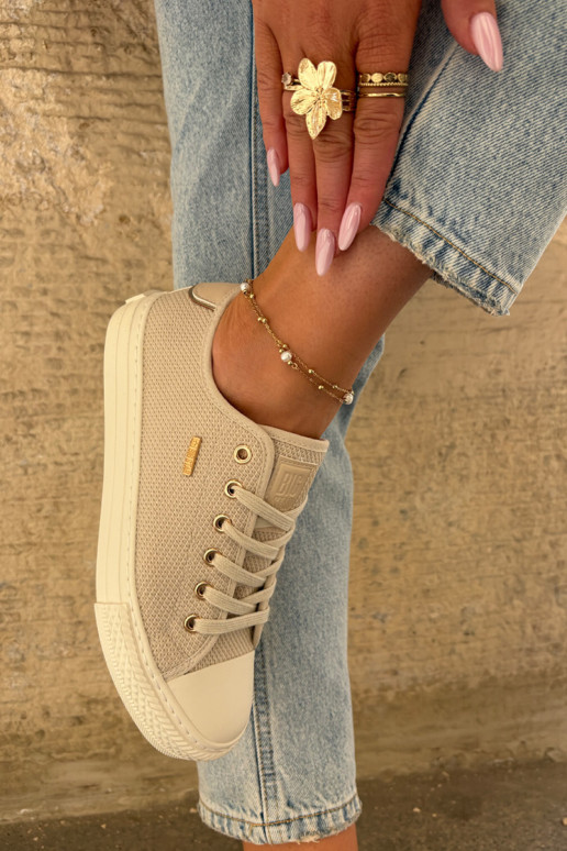 Zapatos de ocio Big Star RR274767 beige  Zapatos de ocio Big Star RR274767 beige