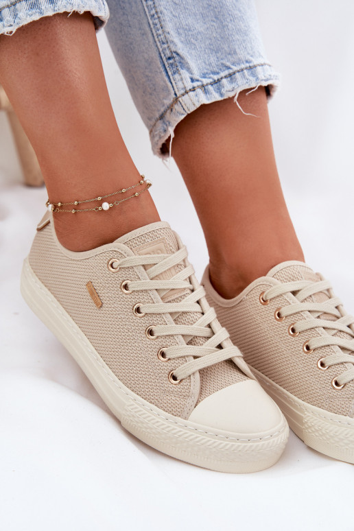 Zapatos de ocio Big Star RR274767 beige  Zapatos de ocio Big Star RR274767 beige