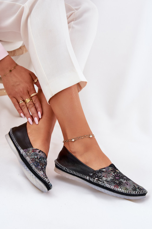 bailarinas con escritos Tiene queciejka T1930-39 de color negro bailarinas con escritos Tiene queciejka T1930-39 de color negro