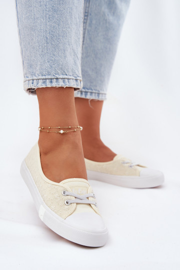 Zapatillas Zapatos de ocio Z Haftem Lee Cooper LCEN-25-31-3445L beige