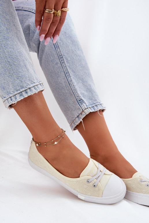 Zapatillas Zapatos de ocio Z Haftem Lee Cooper LCEN-25-31-3445L beige