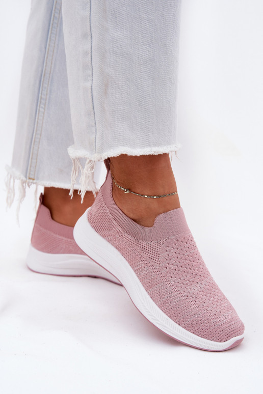  Un modelo convincente zapatillas Femenino color rosa Astusa