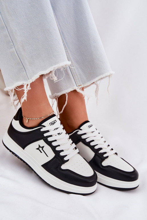 Zapatillas modelo zapatos. Femenino Big Star RR274A240 HI-POLY SYSTEM Blanco-de color negro