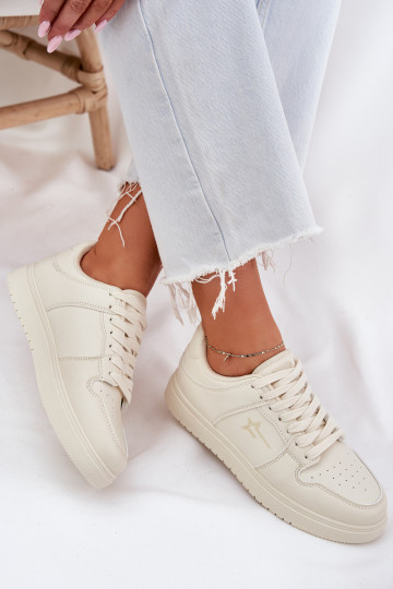 Zapatillas modelo zapatos. Femenino Big Star RR274A243 HI-POLY SYSTEM beige