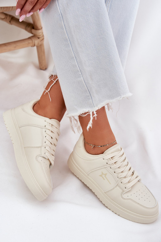 Zapatillas modelo zapatos. Femenino Big Star RR274A243 HI-POLY SYSTEM beige