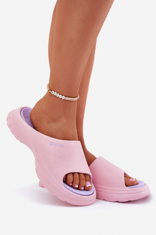 Zapatillas ligeras zapatillas de mujer Big Star RR274A587 color rosa Zapatillas ligeras zapatillas de mujer Big Star RR274A587 color rosa