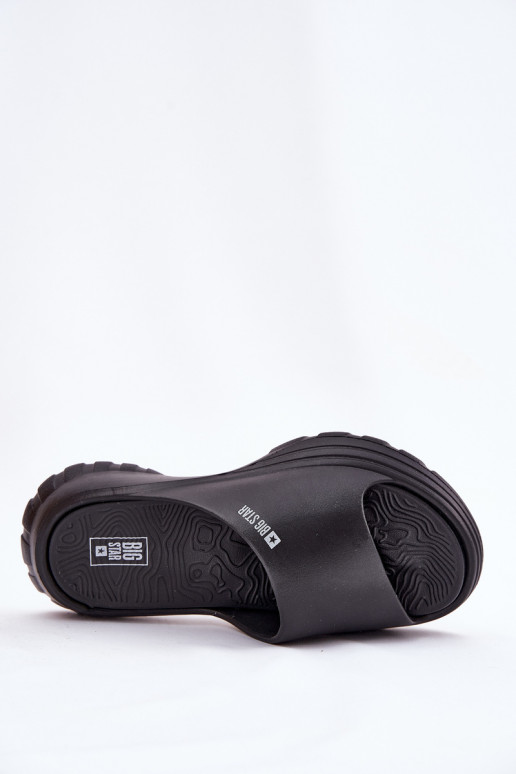 Zapatillas ligeras zapatillas de mujer Big Star RR274A577 de color negro