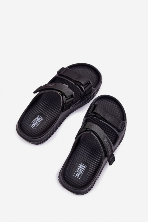 Zapatillas ligeras zapatillas de mujer Z con cierre adhesivoami Big Star RR274A527 de color negro