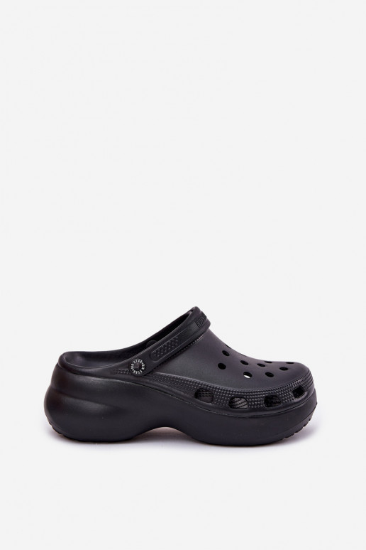 Zapatillas ligeras zapatillas de mujer con suelas masivas de moda Big Star RR274A118 de color negro