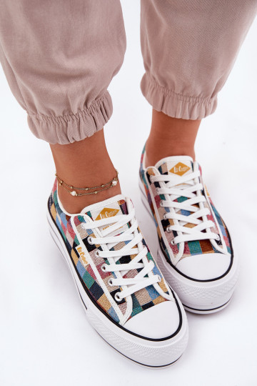 Estampado Zapatos de ocio con una plataforma Lee Cooper LCEN-25-31-3441L Colores diferentes