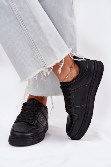 Zapatillas modelo zapatos. Femenino Big Star RR274A242 HI-POLY SYSTEM de color negro 2