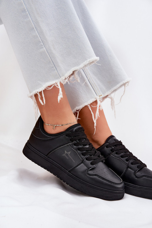 Zapatillas modelo zapatos. Femenino Big Star RR274A242 HI-POLY SYSTEM de color negro