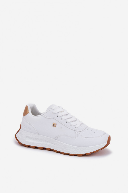 Zapatillas deportivas para mujer Big Star RR274629 HI-POLY SYSTEM color blanco