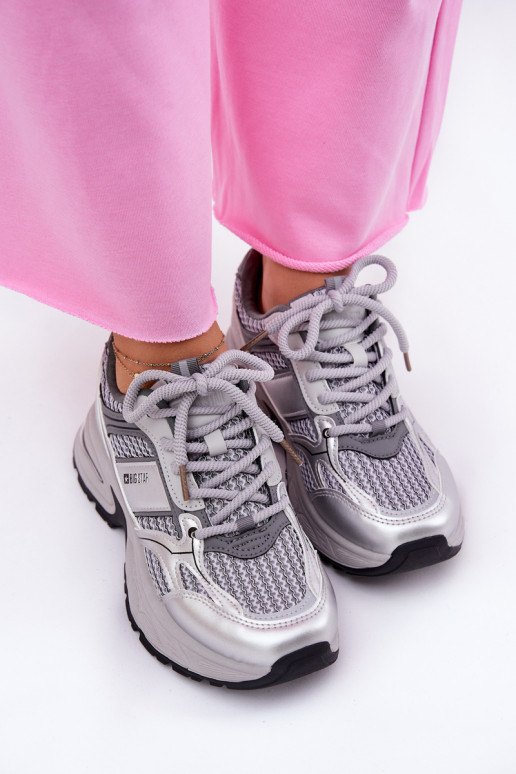 Zapatillas deportivas grises para mujer Big Star RR274A193