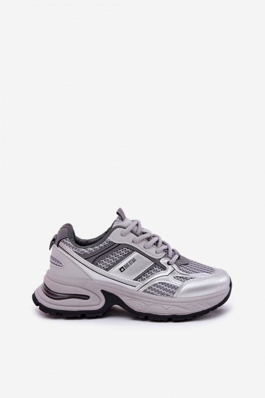 Zapatillas deportivas grises para mujer Big Star RR274A193