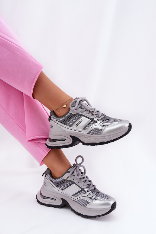 Zapatillas deportivas grises para mujer Big Star RR274A193