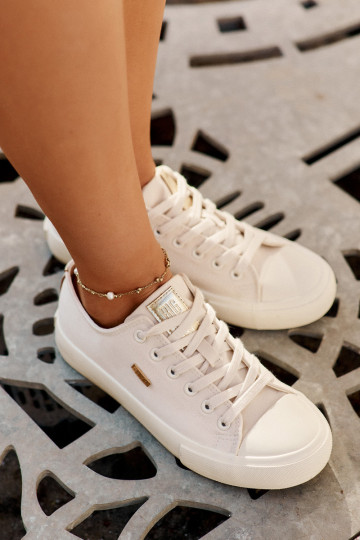 Zapatos casuales color arena para mujer Big Star RR274768