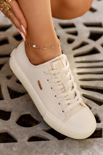 Zapatos casuales color arena para mujer Big Star RR274768 2