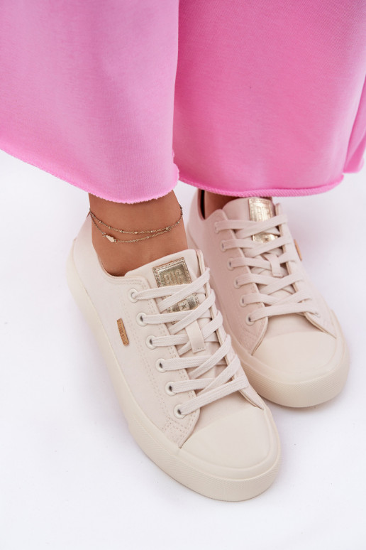 Zapatos casuales color arena para mujer Big Star RR274768