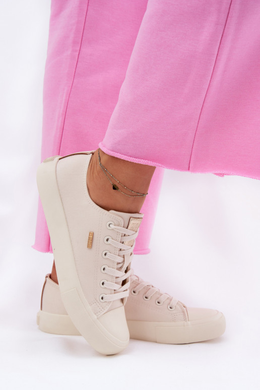 Zapatos casuales color arena para mujer Big Star RR274768