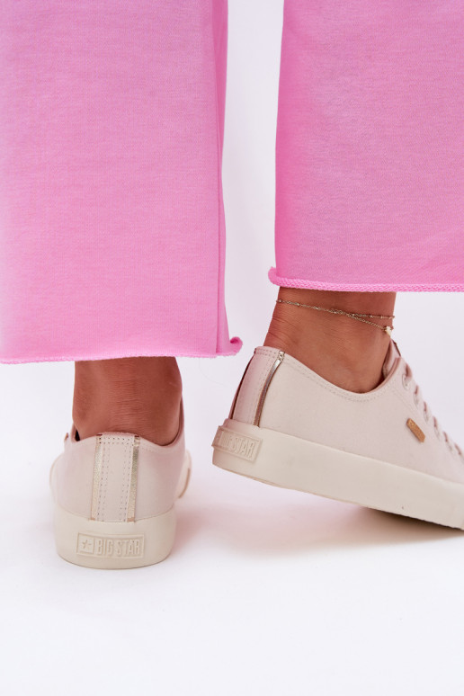 Zapatos casuales color arena para mujer Big Star RR274768