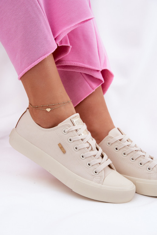 Zapatos casuales color arena para mujer Big Star RR274768