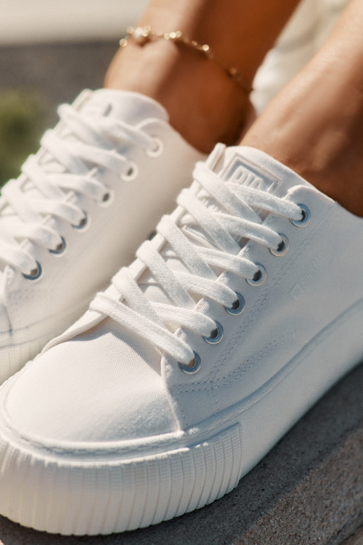 Zapatos casuales blancos para mujer Big Star RR274405 Zapatos casuales blancos para mujer Big Star RR274405