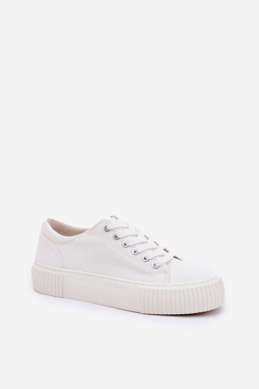 Zapatos casuales blancos para mujer Big Star RR274405 Zapatos casuales blancos para mujer Big Star RR274405