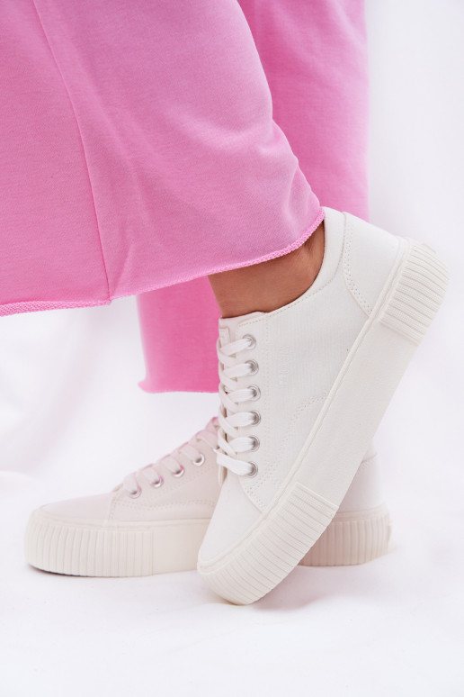 Zapatos casuales blancos para mujer Big Star RR274405 Zapatos casuales blancos para mujer Big Star RR274405