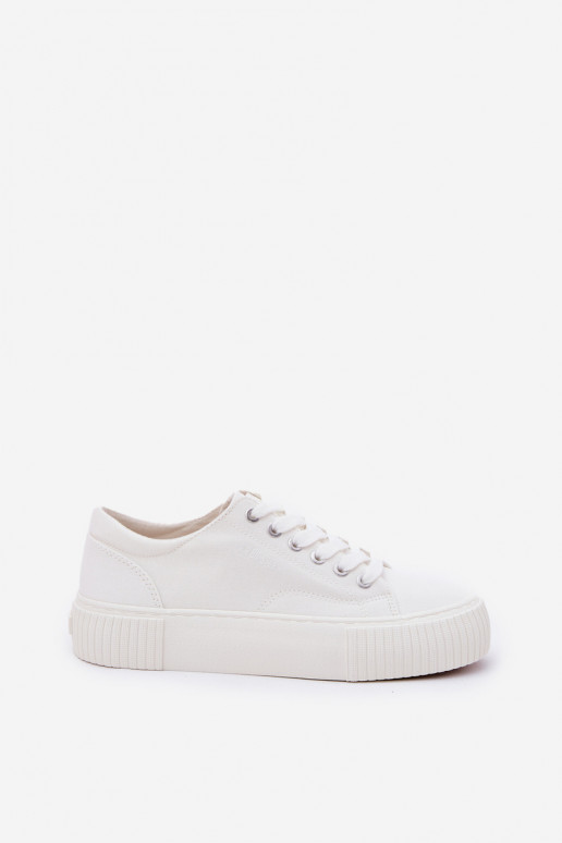 Zapatos casuales blancos para mujer Big Star RR274405 Zapatos casuales blancos para mujer Big Star RR274405