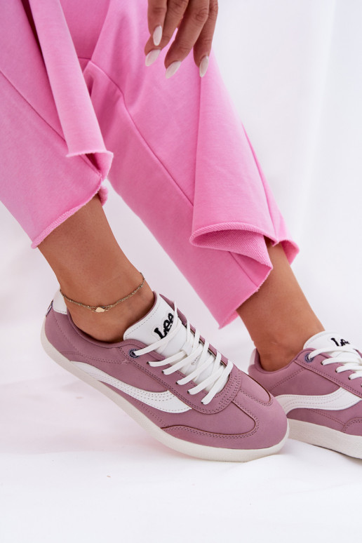 Zapatillas deportivas moradas para mujer Lee Lian Inomen Loin 50251005.72G Zapatillas deportivas moradas para mujer Lee Lian Inomen Loin 50251005.72G