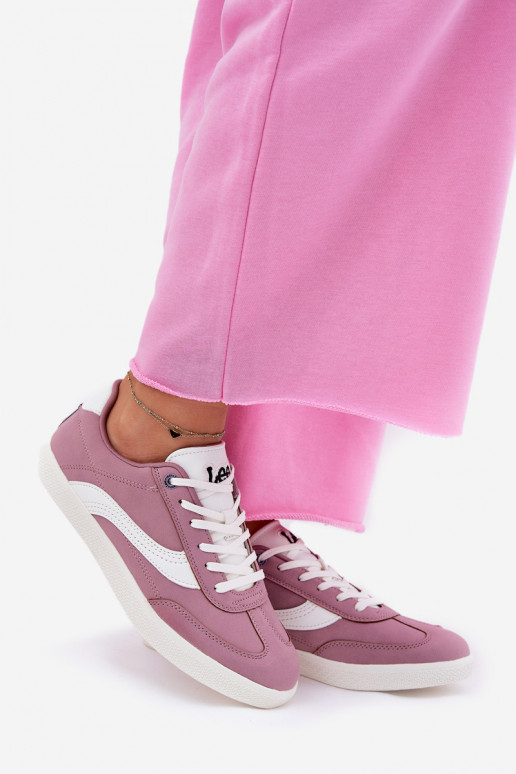 Zapatillas deportivas moradas para mujer Lee Lian Inomen Loin 50251005.72G Zapatillas deportivas moradas para mujer Lee Lian Inomen Loin 50251005.72G