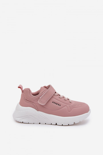Infantil  zapatillas con una plataforma color rosa Mirivia 2