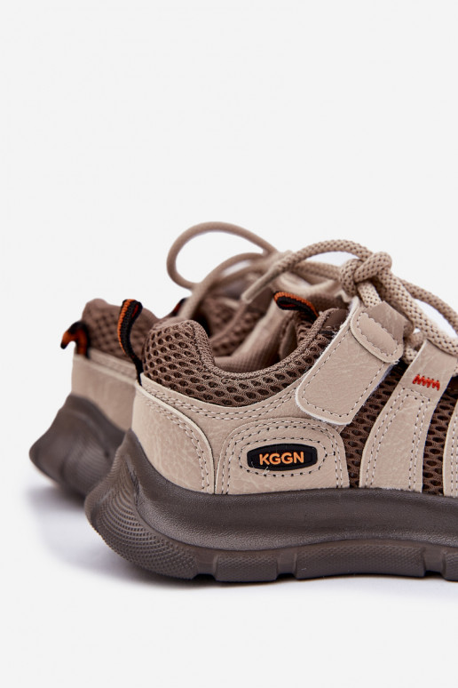 Zapatos para niños Estilo deportivo Emigrar beige Falenisa