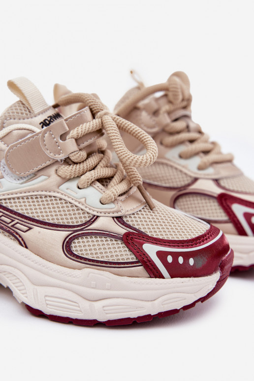 Zapatillas modelo zapatos. Infantil Sobre una suela gruesa color dorado Xairana