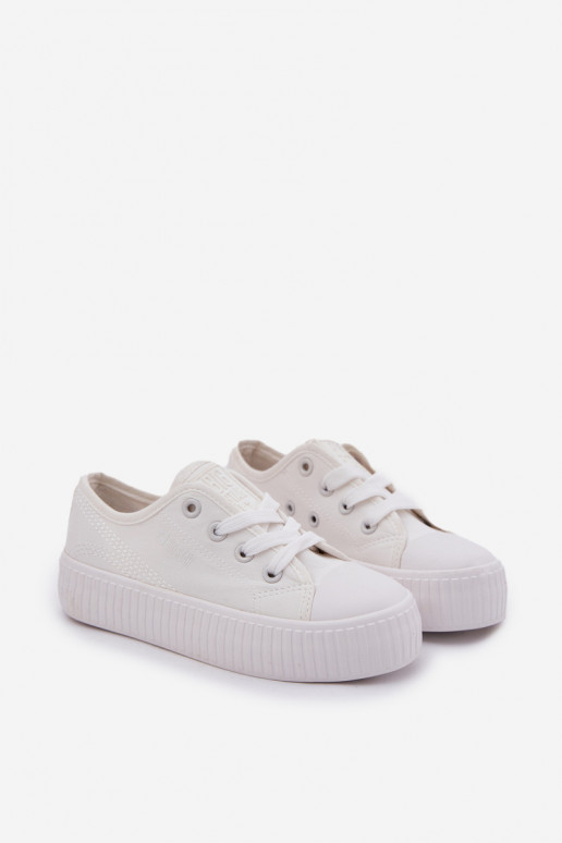 zapatos casuales Infantil con cordones Big Star RR374009 el color blanco