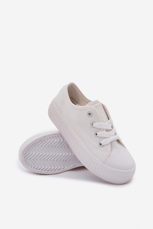 zapatos casuales Infantil con cordones Big Star RR374009 el color blanco