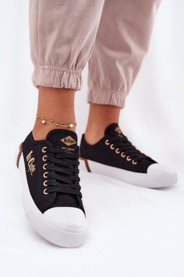 zapatos casuales  Femenino Lee Cooper LCEN-25-31-3427L de color negro