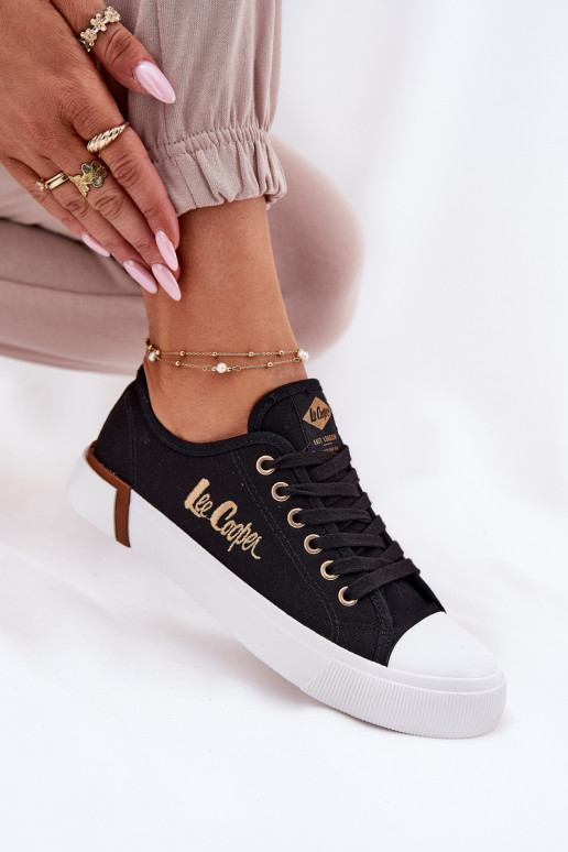 zapatos casuales  Femenino Lee Cooper LCEN-25-31-3427L de color negro zapatos casuales  Femenino Lee Cooper LCEN-25-31-3427L de color negro