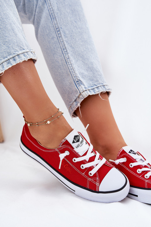 Zapatos de ocio Lee Cooper LCEN-25-02-3298L color rojo  Zapatos de ocio Lee Cooper LCEN-25-02-3298L color rojo