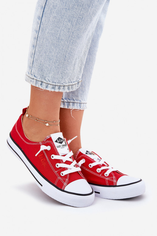 Zapatos de ocio Lee Cooper LCEN-25-02-3298L color rojo  Zapatos de ocio Lee Cooper LCEN-25-02-3298L color rojo