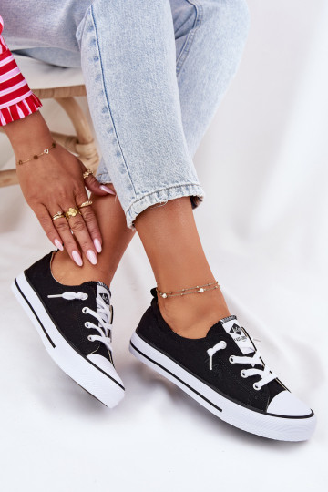  Zapatos de ocio Lee Cooper LCEN-25-02-3299L de color negro