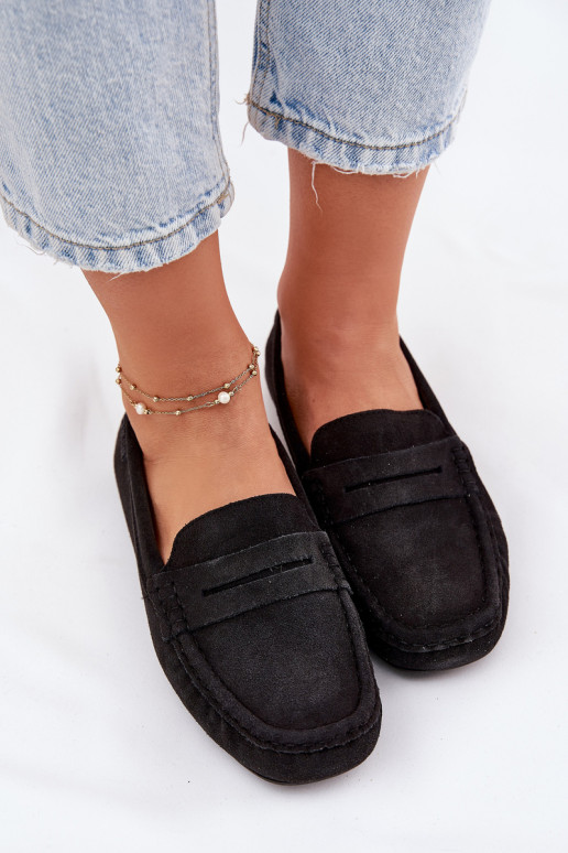 Mocasines de ante Big Star RR274948 color negro